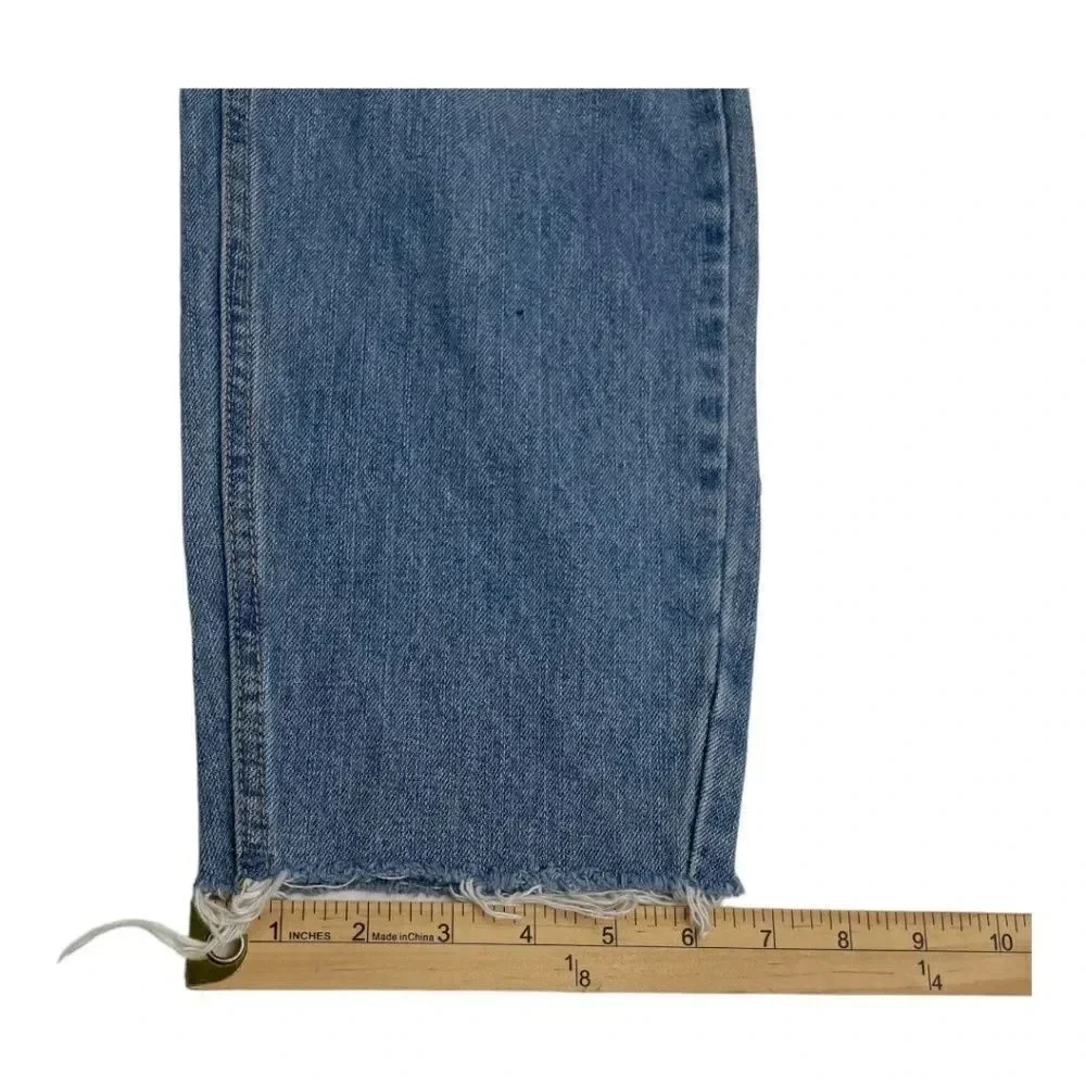We the Free Blossom Rigid Skinny Jeans High Rise Button Fly Size 31